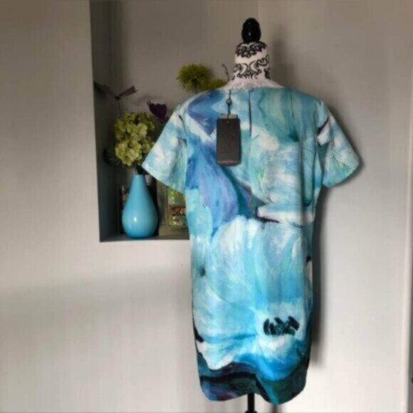 Smashed Lemon Mini Shirt Dress New Sz XL/1X - Picture 6 of 9